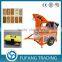 FL1-20 Concrete Compressed Interlocking Brick Machine with Car Tire                        
                                                Quality Choice