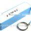 Factory Wholesale Promotion Gifts Key Chain Perfume Power Bank 2600mAh Portable Power Bank For Mobile Phone