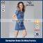New products 2016 summer women wholesales denim dresses for women in Casual Dresses