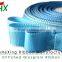 factory supply 2.5cm wide blue stitched grosgrain ribbon