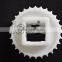 Har1220 nylon double drive sprocket with with square hole