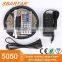 5M 300 LED RGB Multicolour Strip Light 5050 Ribbon Tape Waterproof 12V FULL KIT