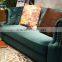 S15917 Antique Living Room Velvet Fabric Chesterfield Sofa