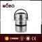 Nobo Stainless Steel 304 Heat Preservation Pot , 2-Layer Food Container