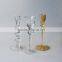 Home Decoration Tall Family Glass Candlestick