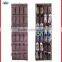Sturdy Hanging Over the Door Shoe Organizer with 24 Large Mesh Pockets