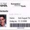 Plastic PVC Employee ID Card