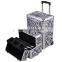 Aluminum Rolling Cosmetic Makeup Artist Train Case