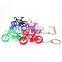 Novelty Bike Bicycle Keychain Keyring Bottle Wine Beer Opener Tool 6 Colors