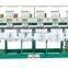 Auto Trimmer 6 Heads Tubular Embroidery Machine For Cap/T-shirt