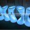 modern appearance led furniture led lighting glowing tall bar chair