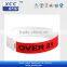 RFID printable paper wristband 250*25mm rfid bracelet tracking