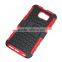 For Samsung galaxy S6 tires grain robot style PC hard case with stand, Cell phone case For Samsung S6 or For Samsung S6 edge