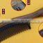 Natural Ox Horn Green Sandalwood Wood Comb