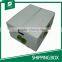 WHITE CORRUGATED SHIPPING BOX FOR MOVING FRESH VEGETABLES
