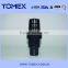 THE CHEAPEST FACTORY PRICE UPVC WAFER FOOT VALVE DARK COLOR