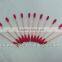 Double tips pink cotton tips/cotton bud/cotton swab