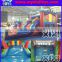 classic kids jumping bouncer, inflatable combo bouncy castle for children