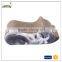 Cat scratcher, curve scratching pad