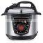Large 8L 1200W basic cheap energy saving stainless steel housing mechanical control big rice cooker and pressure cooker