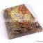 Big Orgonite Blue Aventurine Pyramid With Flower Of Life Symbol And Crystal Point