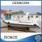 CE certified 480cm fiberglass fishing boat with top quality for sale