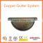 Copper Rain Gutter /Roof Drainage System Manufacturer