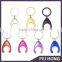Free mold Fee cheap price custom metal shopping coin keychain
