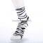 leopard print lady socks zebra-stripe socks lady socks