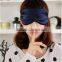 100% silk eye mask, adjustable belt