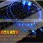 Newest fashion glowing el earphone/led flashing earphone/el flash light earphone