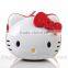 2016 new design bag cute kitty messenger bag hot sell ABS+PC child's bag