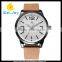 WJ-5372 water resistant chamring leather strap stylish V6 top brand men business quartz watch