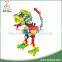 Good quality creative educational cube series robot plastic building blocks toys