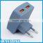 Travel Dual USB 2-Port 5V 3.4A Home Charger Adapter For HTC EU Plug