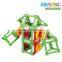 2016 New Arrive plastic puzzle piece blocks game educational toy for kids
