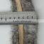 Natural Splicing Rabbit Fur Collar / Real Rabbit Fur Trims For Women Clothing