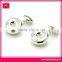 New design promotional custom bean shape cuff button