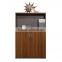 Customized wooden assemble low cabinet with melamine laminated surface