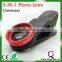 Mobile Phone Extra Lens Fisheye+Wide-angle+Macro lens+CPL Circular Lens photography camera accessories manufacturer