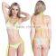 Hot Women Sexy Lace Bilayer Bandeau Bikini Beach Swimsuit Bathing Suit