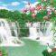 beautiful waterfall landscape wallpaper mural