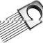 Stainless steel onion fork and tomato fork