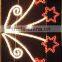 2D pole motif light holiday lighting wedding decoration light