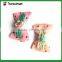 New design cute cotton fabric flower children hair clip set NCA160283