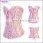 4 Steel Boned Plus Size Latex Waist Training Cincher Corset Bustier