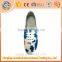 Color china bulk wholesale fashion breathable slip on printed canvas shoes