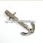 Anchor shape metal brass tie clip for garment