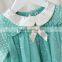 sequined shiny lace gauze baby girls party wear dress