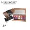 2016 Newest product professional Miss Rose make up eye shadow palette,Shining eye shadow